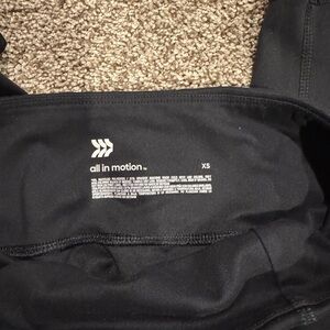 All in Motion Black Womens Leggings